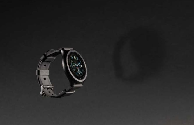 Montre connectée écologique en TPU recyclé certifié RCS